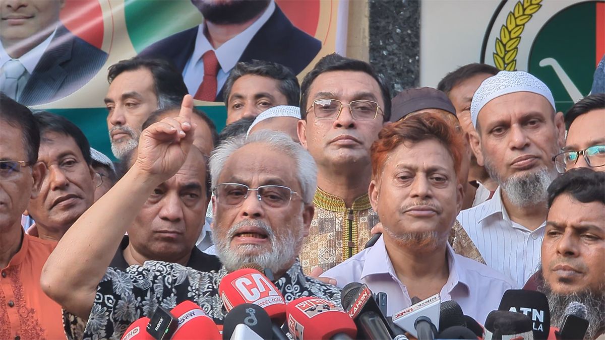 পাতানো নির্বাচন হতে দেব না : জি এম কাদের