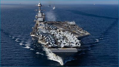 ক্যারিবিয়ান সাগরে সবচেয়ে বড় মার্কিন রণতরী মোতায়েন