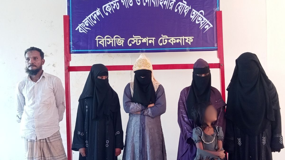 টেকনাফে নারী-শিশুসহ ৫ জিম্মি উদ্ধার, আটক ১