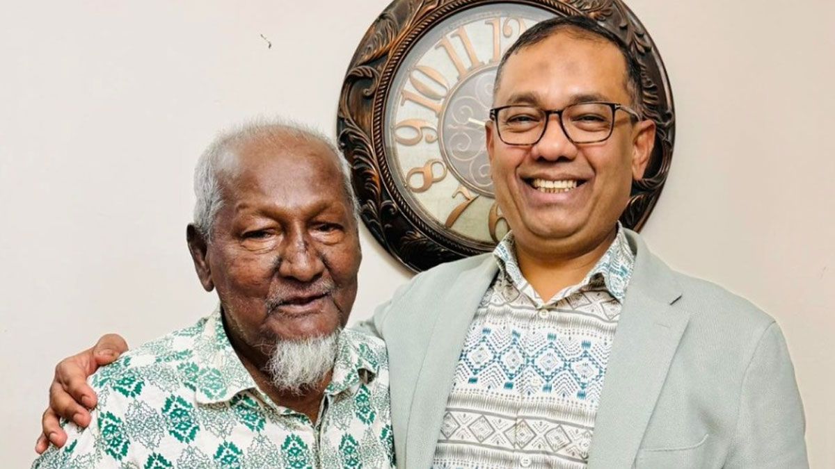 বাবা হারালেন ব্যারিস্টার সায়েম, তারেক রহমানের শোক