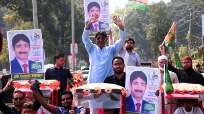 টাঙ্গাইলে ফরহাদ ইকবালের ব্যতিক্রমী রিকশা র‌্যালি