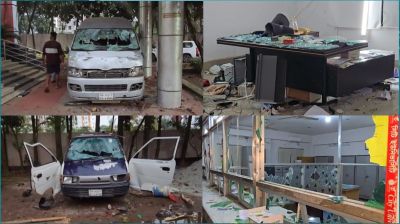 ড্যাফোডিল ও সিটি ইউনিভার্সিটির শিক্ষার্থীদের রাতভর সংঘর্ষ, অগ্নিসংযোগ