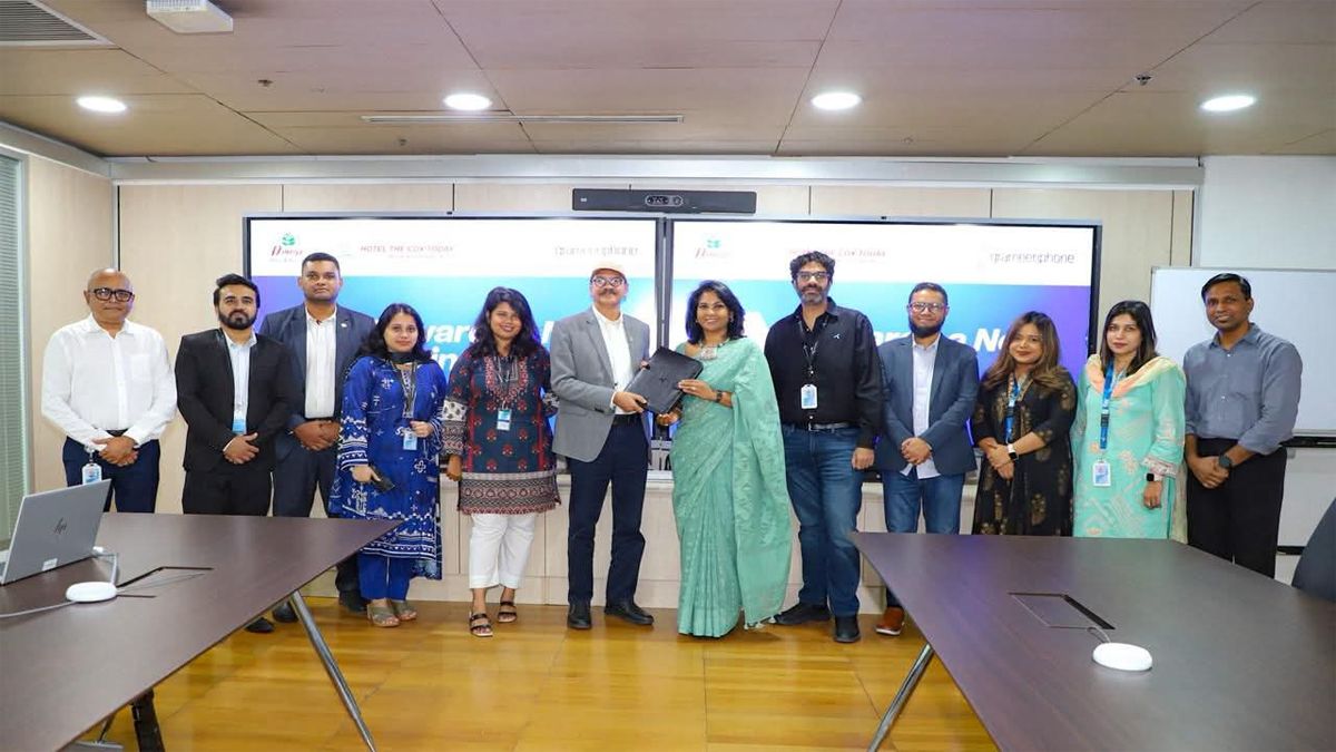 গ্রামীণফোনের সাথে হোটেল দ্য কক্স টুডে ও ডি’মোর হোটেল অ্যান্ড রিসোর্টের সমঝোতা স্বাক্ষর