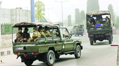 নির্বাচনে সেনা ও নৌবাহিনীর ৯২ হাজার ৫০০ সদস্য মোতায়েন থাকবে