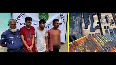 বিদেশি অস্ত্র উদ্ধার, এখনো অধরা যুবদল নেতা রিপন