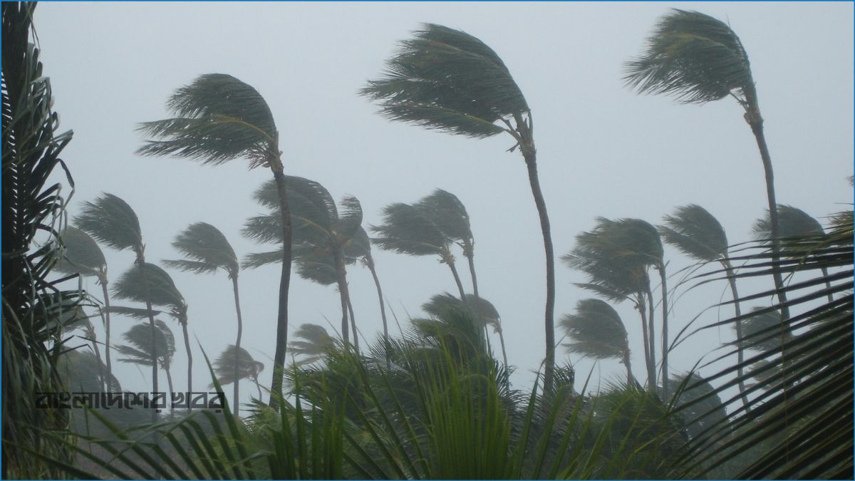 রাতে ১০ জেলায় ঝড়ের আশঙ্কা