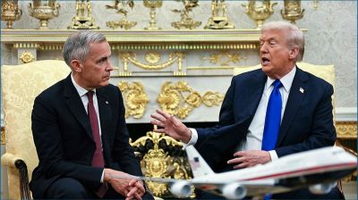 কানাডার সঙ্গে বাণিজ্য আলোচনা ‘বন্ধ’ করলেন ট্রাম্প