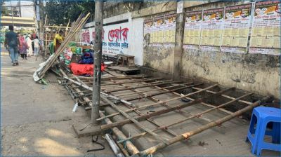 নিকুঞ্জে ফুটপাত দখলমুক্ত : দীর্ঘদিনের ঝুঁকি থেকে স্বস্তি