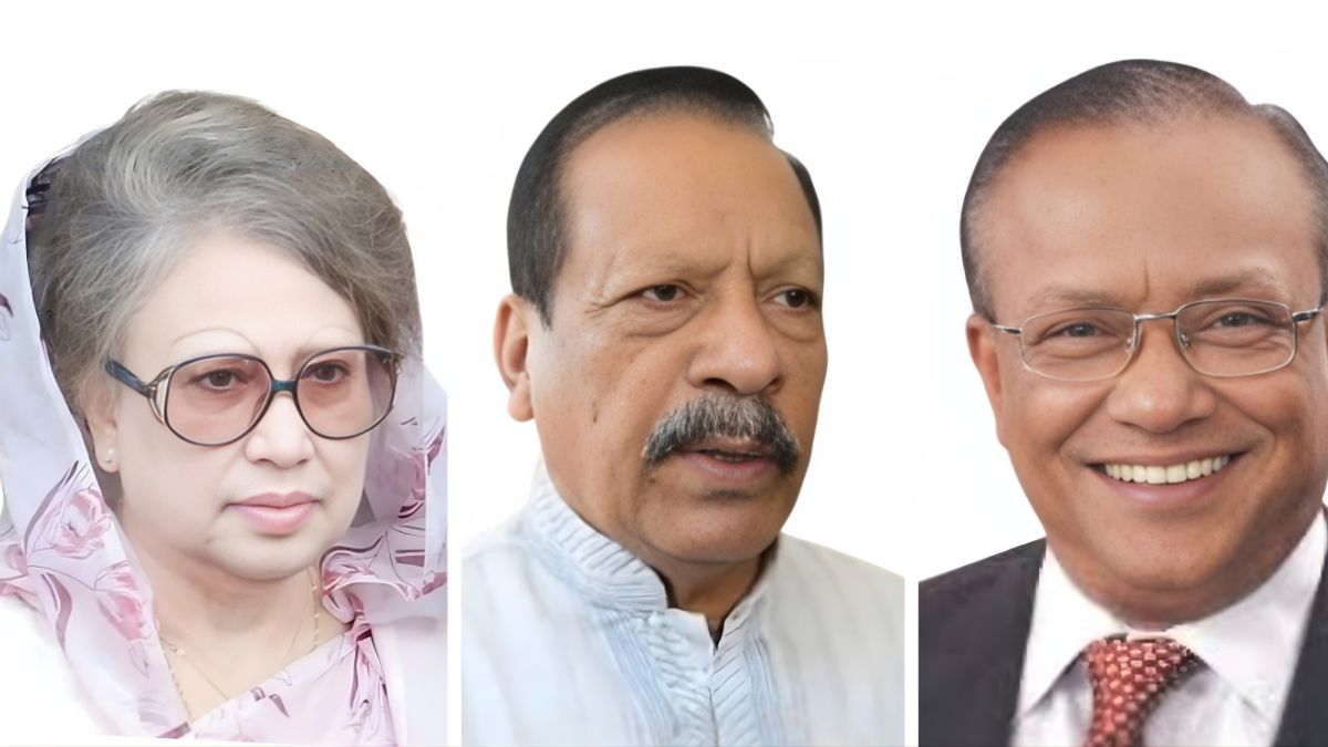 ফেনীতে বিএনপির প্রার্থী খালেদা জিয়া, জয়নাল ও মিন্টু