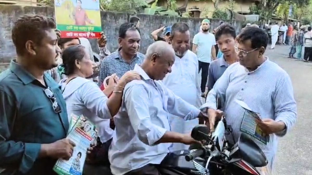 বিএনপির প্রার্থী আব্দুল ওয়াদুদ ভূঁইয়ার পক্ষে প্রচারণা জোরদার