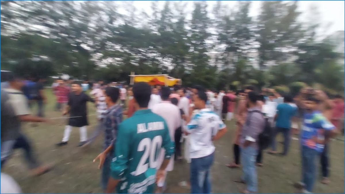 গোবিপ্রবিতে আন্তঃবিভাগীয় ফুটবল ম্যাচ চলাকালে দফায় দফায় সংঘর্ষ