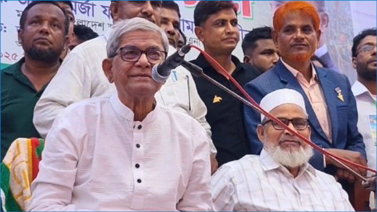 নির্বাচনে নিরঙ্কুশ সংখ্যাগরিষ্ঠতা নিয়ে বিএনপি জয়ী হবে : মির্জা ফখরুল