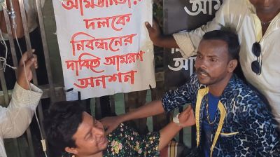 অনশনে অসুস্থ তারেক, দেখতে গেলেন হিরো আলম