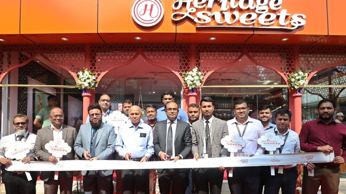 বসুন্ধরায় হেরিটেজ সুইটসের তৃতীয় শাখা উদ্বোধন