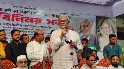 নির্বাচন বিমুখ দলগুলো অস্থির অবস্থা সৃষ্টি করছে : মির্জা ফখরুল