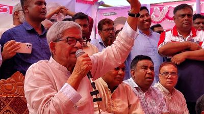 ভোট আগে দেন, পরে দেখবো কে কত শক্তিশালী : মির্জা ফখরুল ইসলাম আলমগী