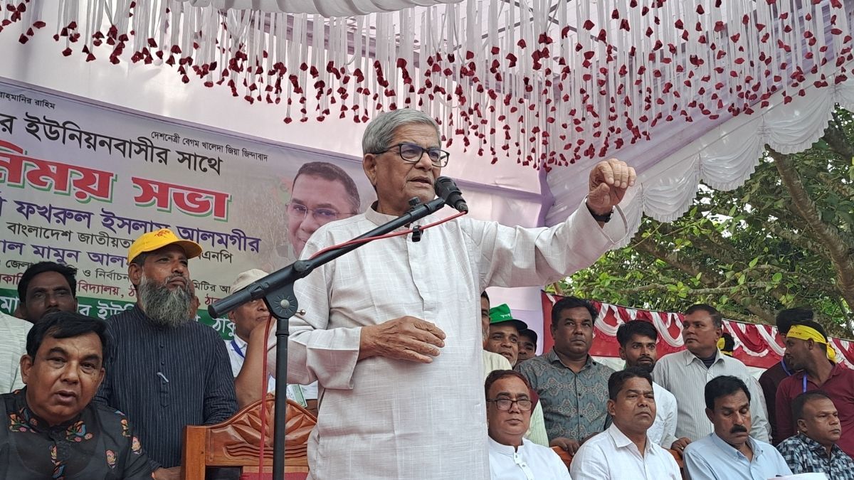 আ.লীগের সব মামলা তুলে নেওয়া হবে : মির্জা ফখরুল