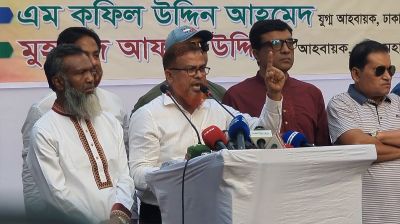 ঢাকা-১৮ আসনে কোনো চাঁদাবাজকে স্থান দেব না : মোস্তফা জামান