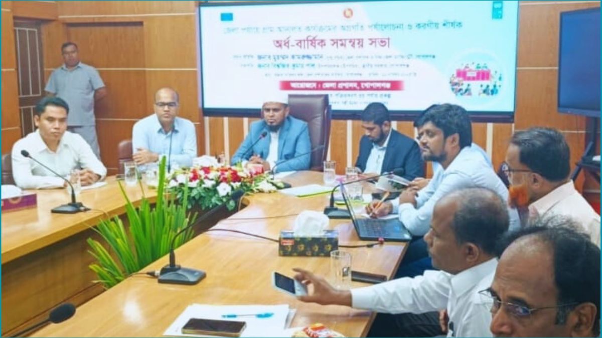 গোপালগঞ্জে গ্রাম আদালতে ৭২৭ মামলা নিষ্পত্তি