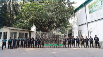 ট্রাইব্যুনালে কড়া নিরাপত্তা