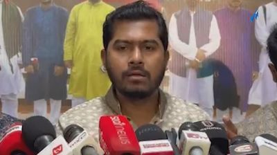 অস্ত্র হাতে শিশুরা স্লোগান দিচ্ছে, এর দায় প্রশাসনের : নুর