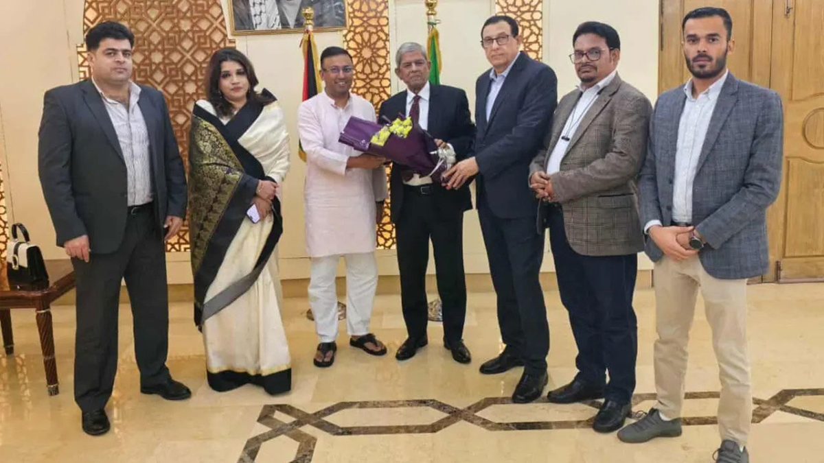 ফিলিস্তিনি রাষ্ট্রদূতের নৈশভোজে বিএনপি নেতারা