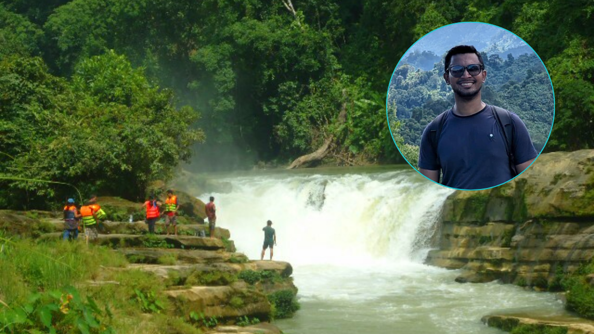 বান্দরবানে নাফাখুম জলপ্রপাতে পর্যটক নিখোঁজ