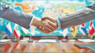 আন্তর্জাতিক সম্পর্কের কূটনৈতিক সেতুবন্ধ