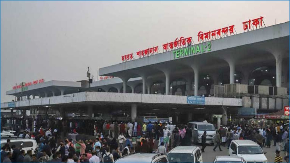 শাহজালাল বিমানবন্দরে ধোঁয়া দেখে আতঙ্কে যাত্রীরা
