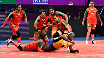 উগান্ডাকে উড়িয়ে নারী কাবাডি বিশ্বকাপে দারুণ শুরু বাংলাদেশের