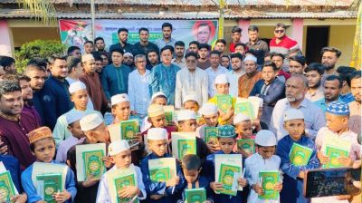 তারেক রহমানের জন্মদিনে বগুড়ায় বৃক্ষরোপণ ও শিক্ষা উপকরণ বিতরণ