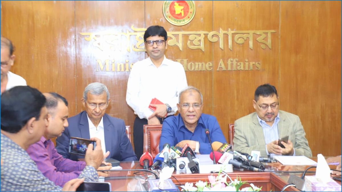 দেশে আইনশৃঙ্খলা পরিস্থিতির উন্নতি হয়েছে : স্বরাষ্ট্র উপদেষ্টা