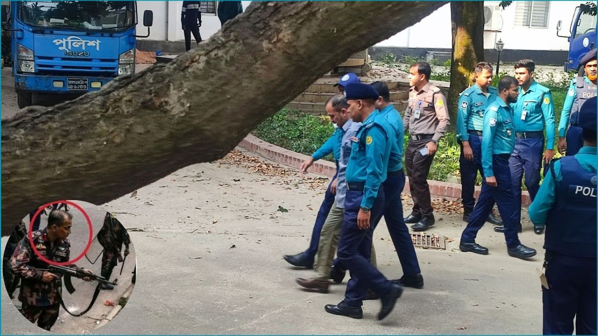 কড়া নিরাপত্তায় ট্রাইব্যুনালে হাজির বিজিবির রেদোয়ান