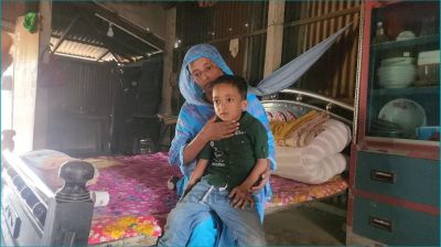 জন্ম থেকেই হার্টের জটিল রোগে মাহিন