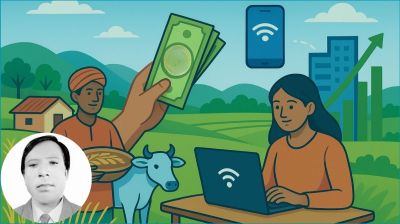 গ্রামের নবজাগরণ : রেমিট্যান্স, প্রযুক্তি ও উন্নয়নের ত্রিমুখী প্রভাব