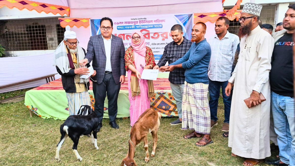 ফেনীতে বন্যায় ক্ষতিগ্রস্ত পরিবার পুনর্গঠনের উদ্যোগ