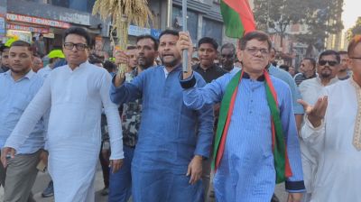 বিএনপির মনোনয়ন প্রত্যাশী ৪ প্রার্থীর ঐক্যবদ্ধ গণসংযোগ