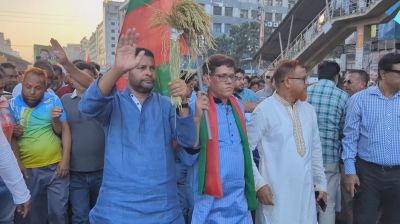 'যাকে ধানের শীষ দেওয়া হবে, যুদ্ধ করে তাকেই বিজয়ী করবো'