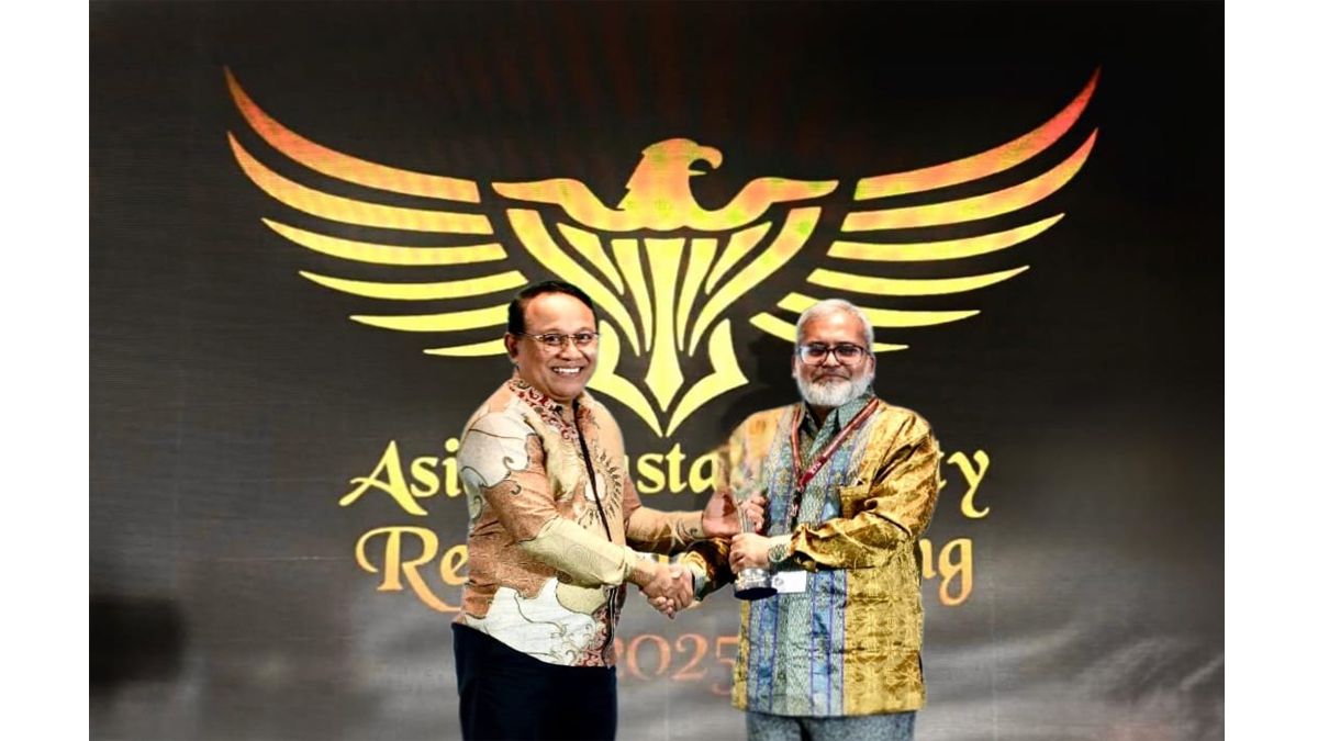 এশিয়া সাসটেইনেবিলিটি রিপোর্টিং রেটিং অ্যাওয়ার্ড পেয়েছে এনআরবিসি ব্যাংক