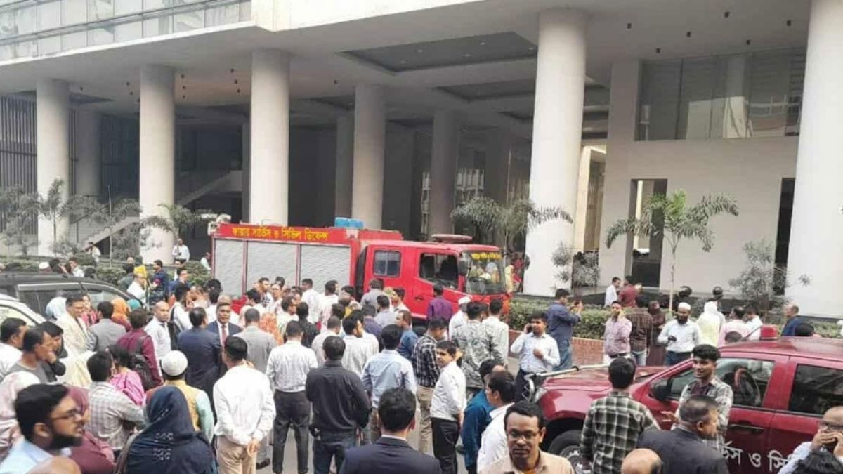 ফের সচিবালয়ে আগুন