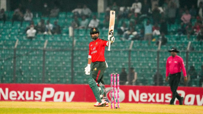 লিটনের ব্যাটে ভর করে সিরিজে সমতায় ফিরল বাংলাদেশ