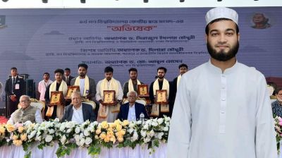 র‍্যাগিংয়ের প্রতিবাদে অভিষেকের সম্মাননা বর্জন গকসু নেতার