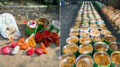 কাপড়ের রং–কেমিক্যালে তৈরি হতো নকল গুড়