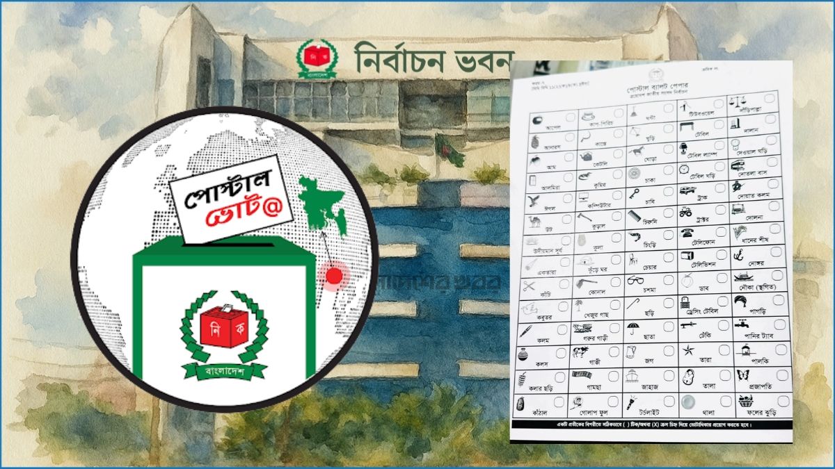 কেমন হবে পোস্টাল ভোটের ব্যালট