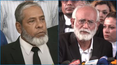 শেখ হাসিনার আইনজীবী হলেন আমির হোসেন, পান্না চাইলেন নিঃশর্ত ক্ষমা