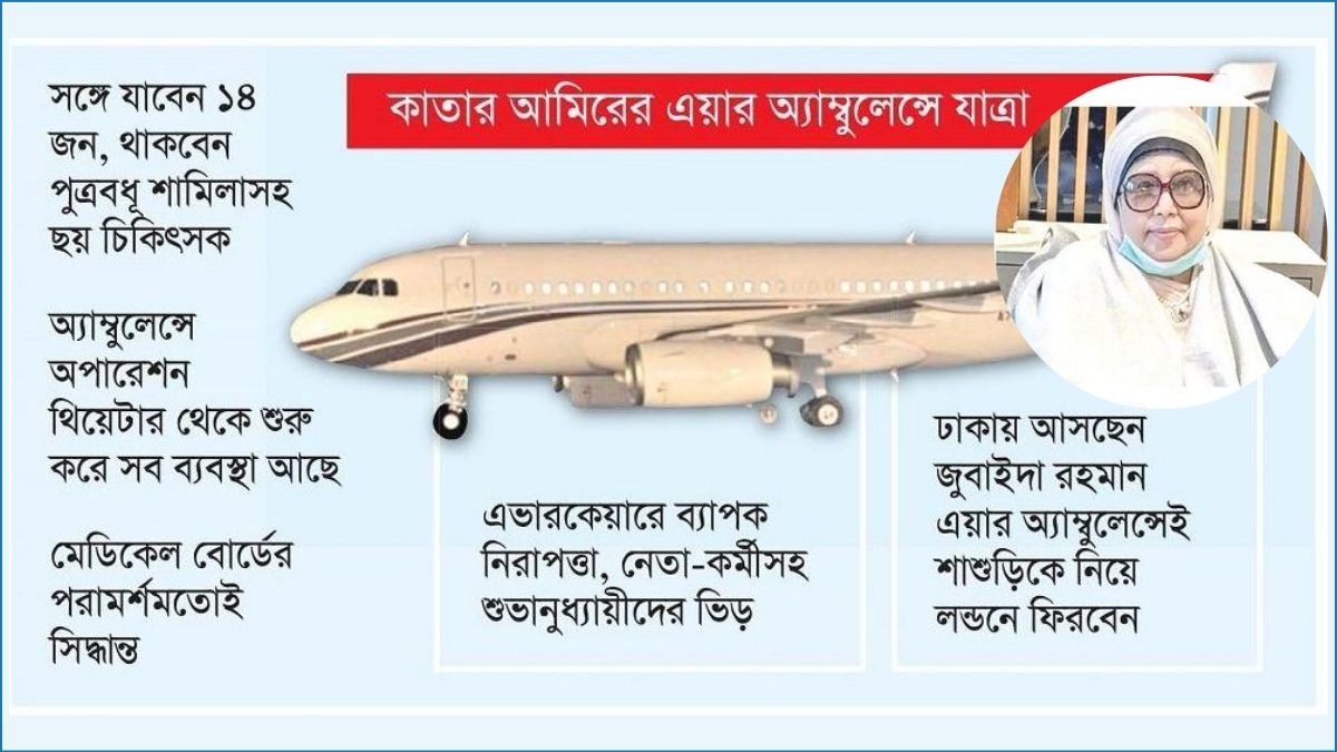 আজ লন্ডন যাচ্ছেন খালেদা জিয়া