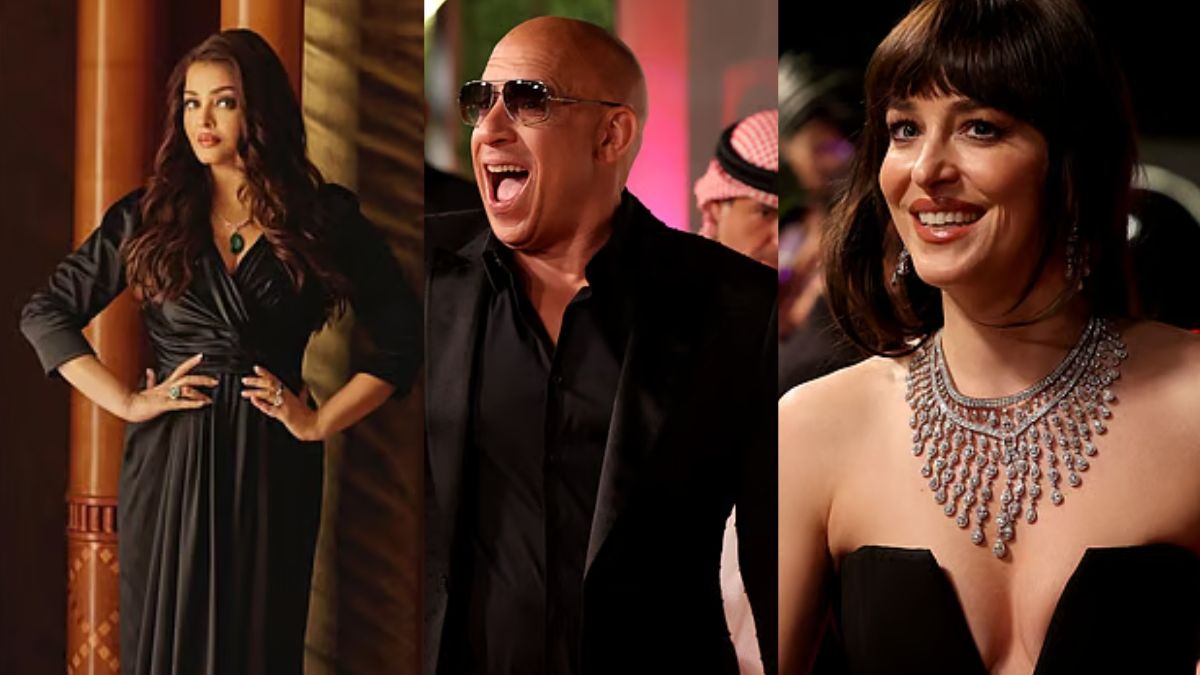 সৌদি আরবে হলিউড-বলিউড তারকাদের উপস্থিতিতে ঝলমলে তারার মেলা