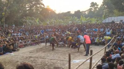 বগুড়ার শেরপুরে গ্রাম বাংলার ঐতিহ্য ফেরাতে হাডুডু খেলা