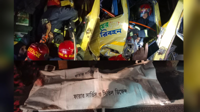 ঢাকা-চট্টগ্রাম মহাসড়‌কে লরি-ট্রাক সংঘর্ষে চালকের মৃত্যু