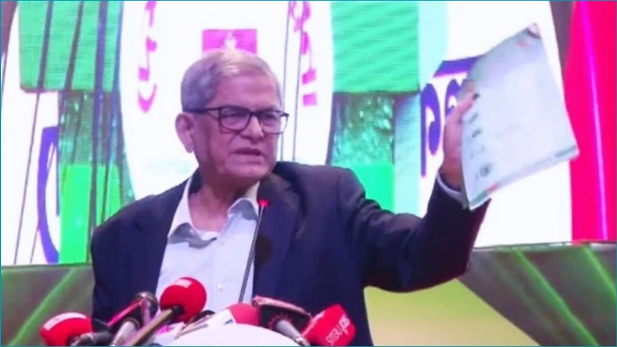 ধর্মের নামে রাষ্ট্রকে বিভাজন করা যাবে না : মির্জা ফখরুল